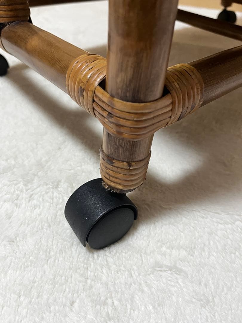 引き取り 配達限定! ラタン家具 ハンガーラック 籐家具 アンティーク