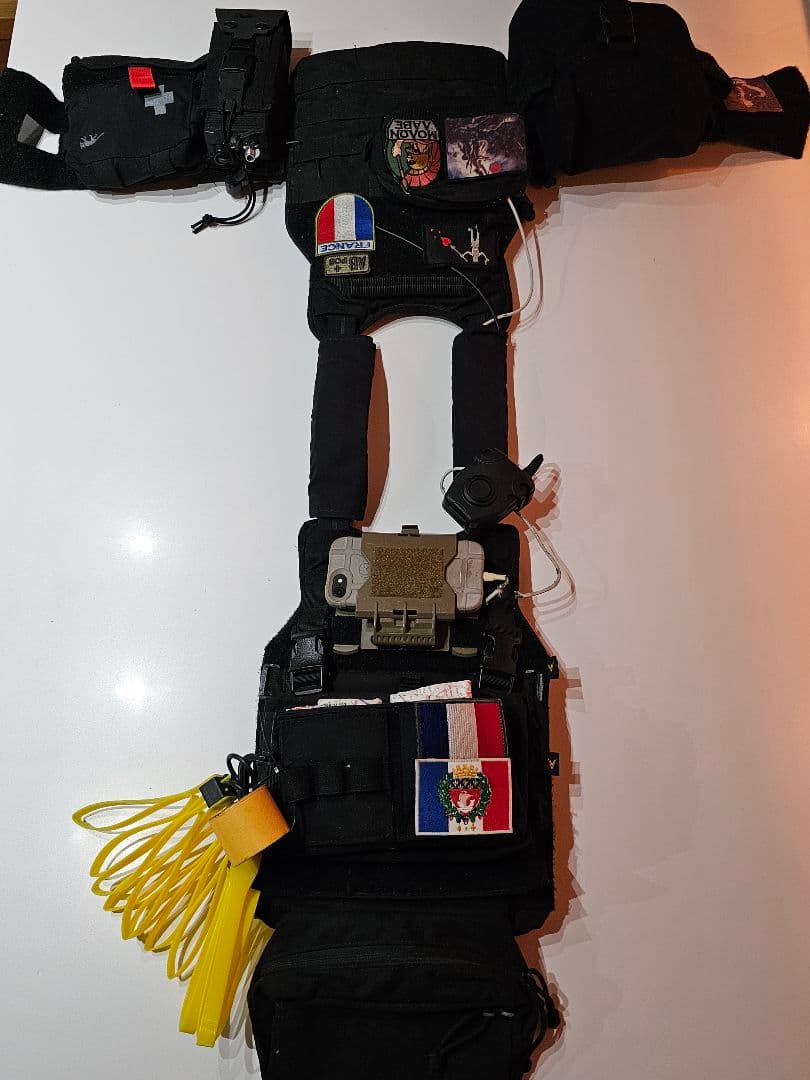 サバゲー引退品 プレキャリ ヘルメットセット バラ売り可