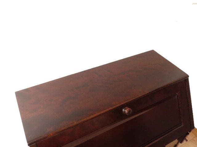 北海道民芸家具　ＨＭ８００ビューロー　ライティング　 再塗装済　ＵＳＥＤ