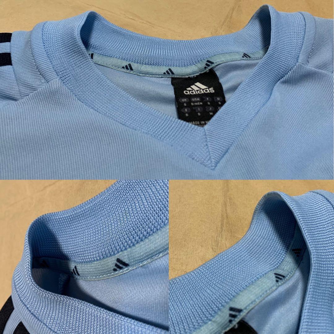 00s アヤックス トレーニングウェア ユニフォーム adidas 水色