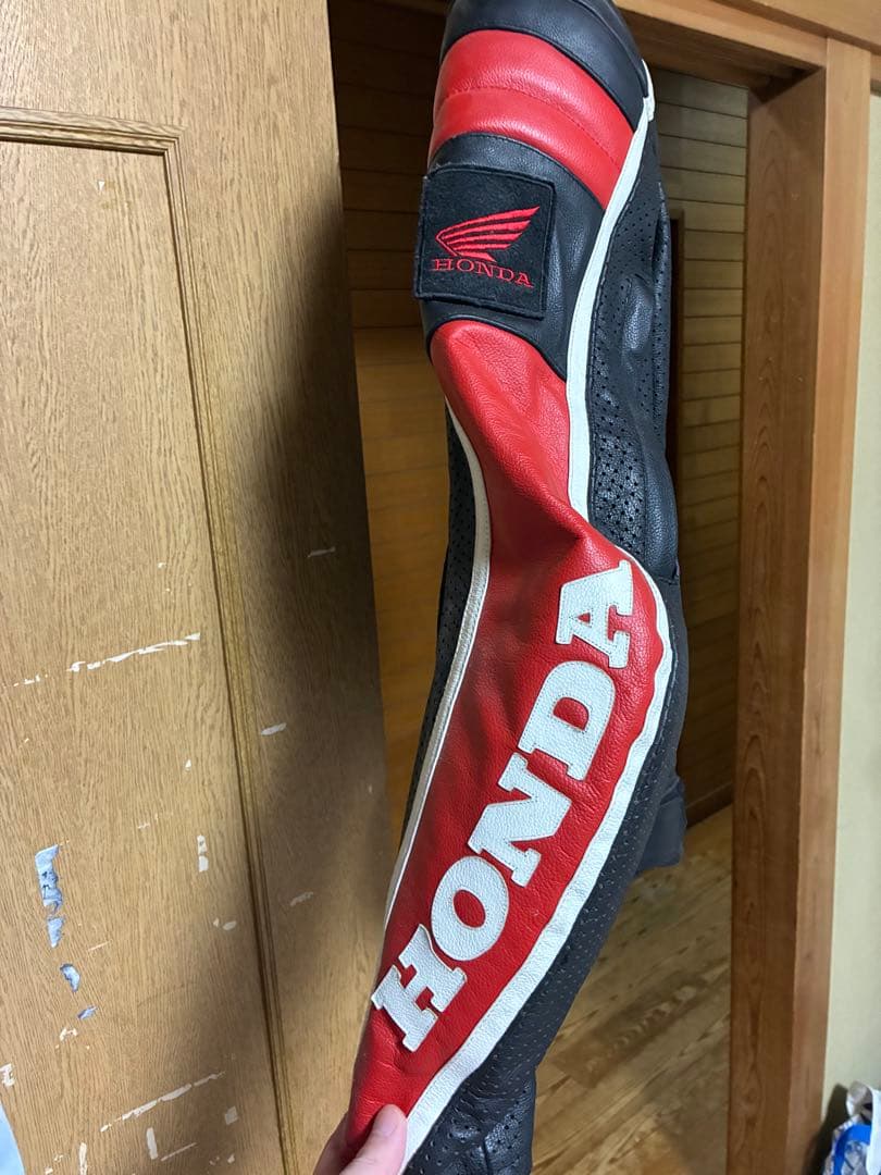 h*0様 値下ホンダHRC Honda Racing メッシュジャケット 黒/赤