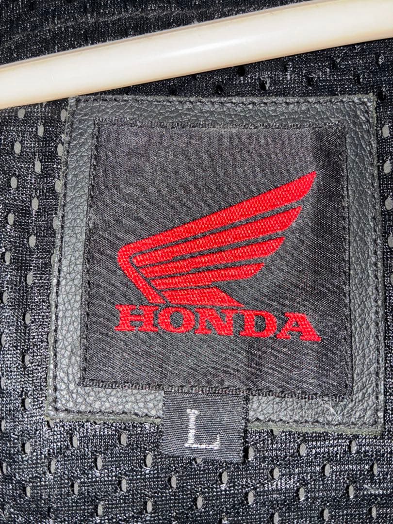 h*0様 値下ホンダHRC Honda Racing メッシュジャケット 黒/赤