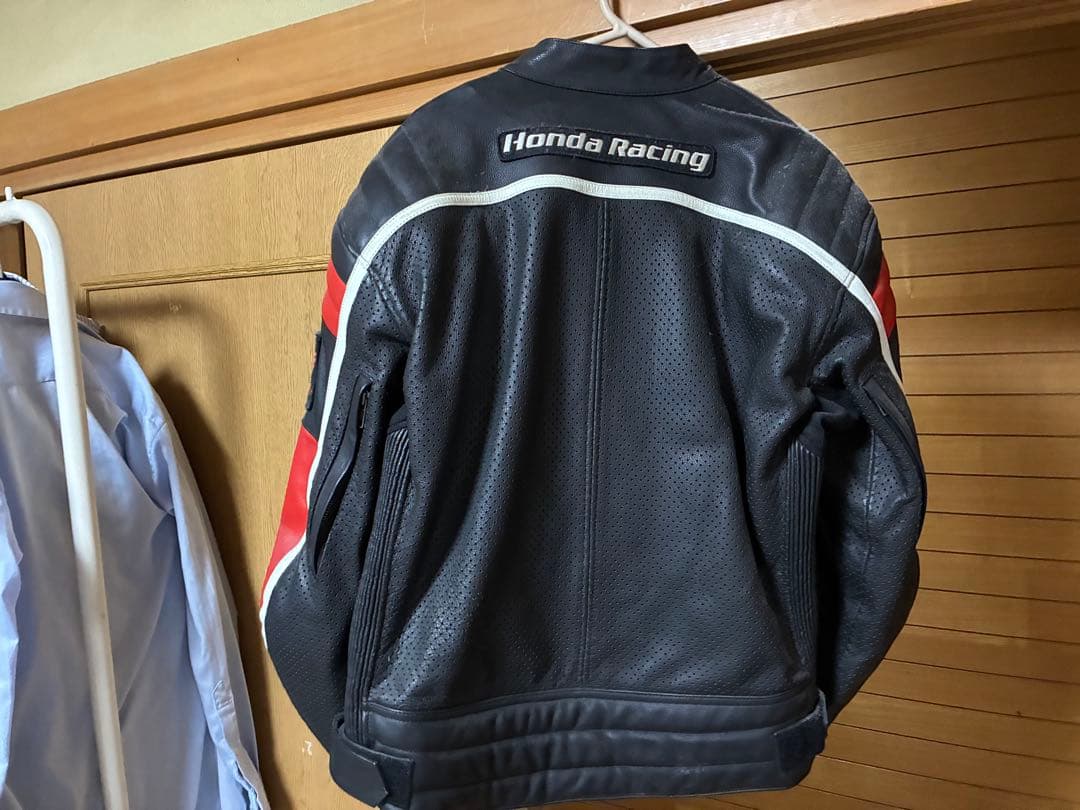 h*0様 値下ホンダHRC Honda Racing メッシュジャケット 黒/赤