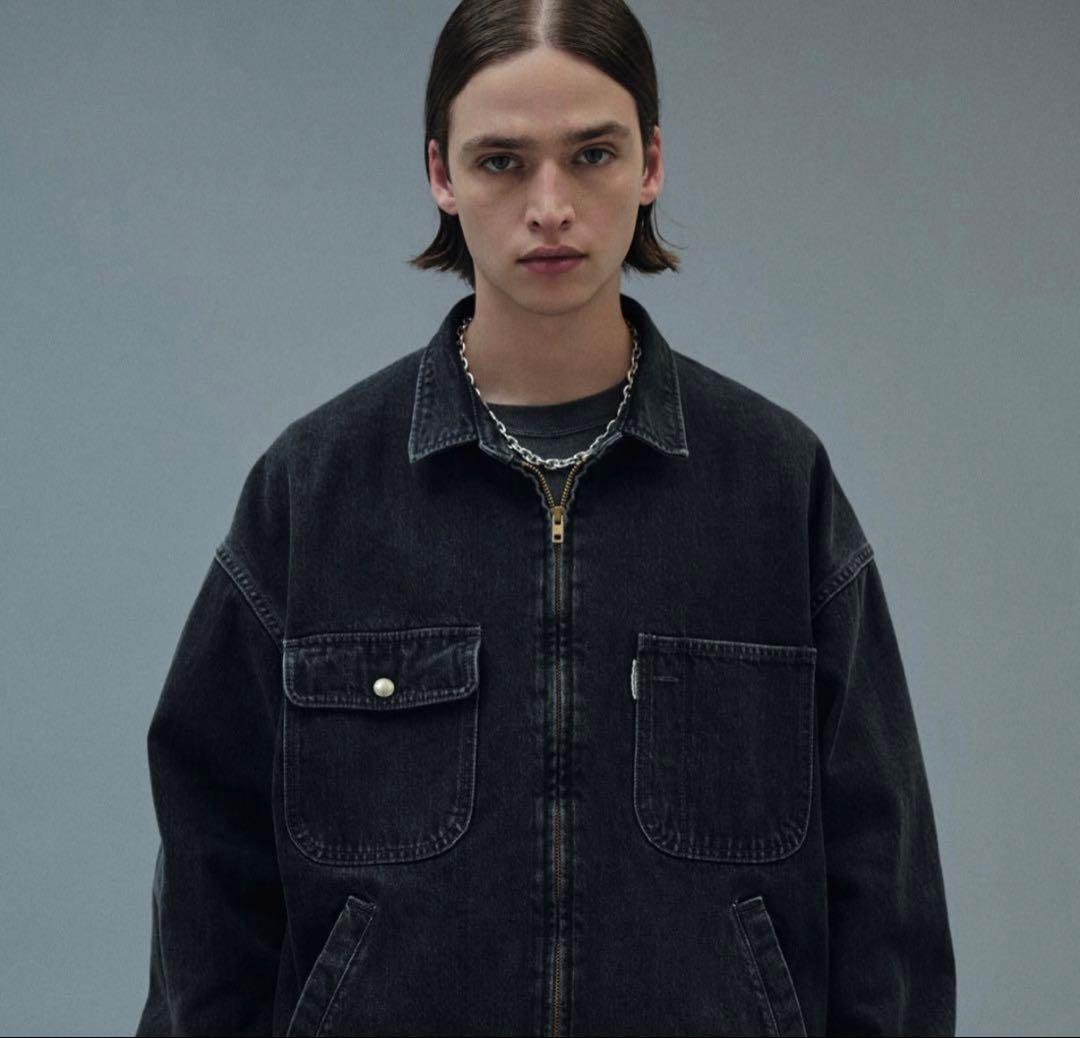 ジャケット・アウター Denim Zip Up Work Jacket COOTIE