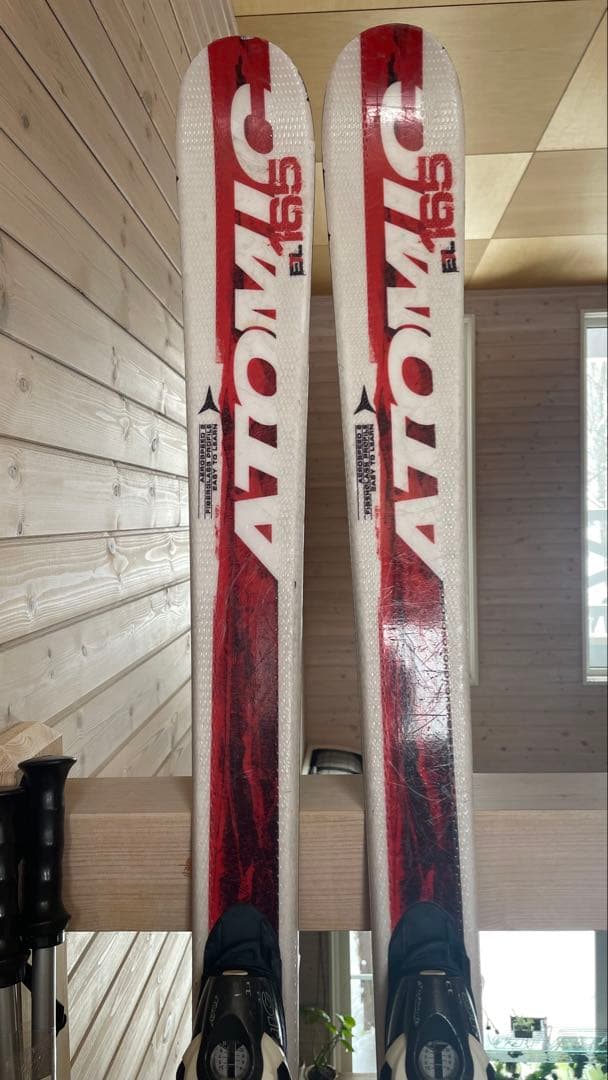 カービングスキー板アトミック大人男性ATOMIC165cmセットジュニア子供女性