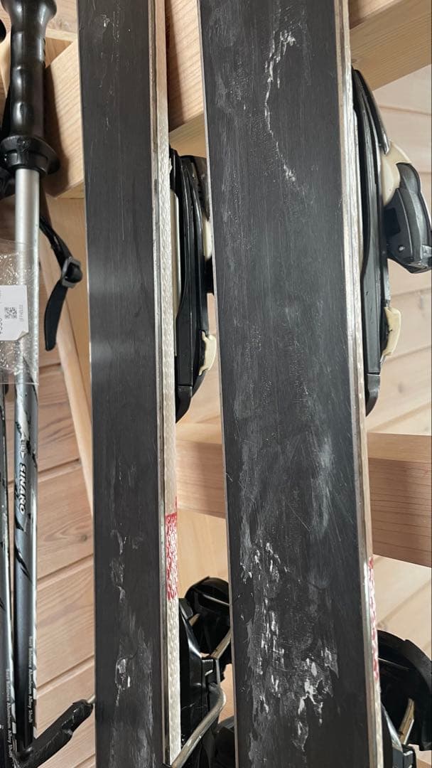 カービングスキー板アトミック大人男性ATOMIC165cmセットジュニア子供女性