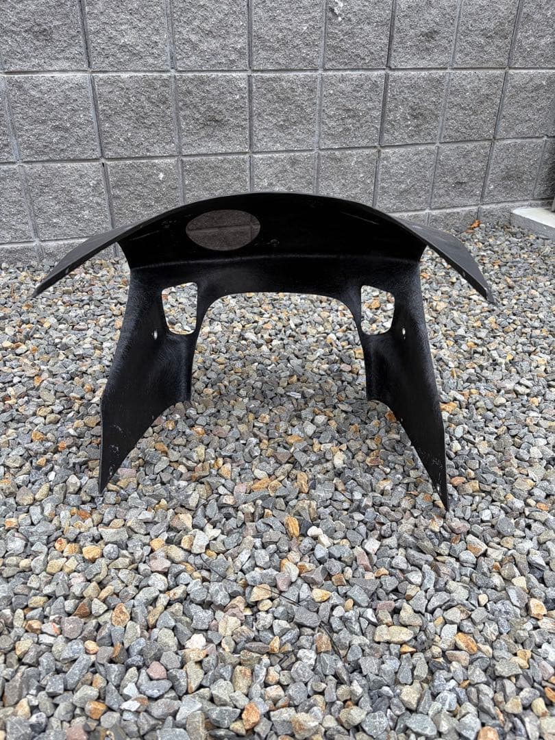 FRP製 NS-1用 耐久アッパーカウル マットブラック 透明ウィンドウ付き