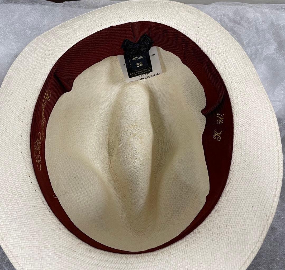 417 送料無料 メンズ イタリア ボルサリーノ パナマ帽