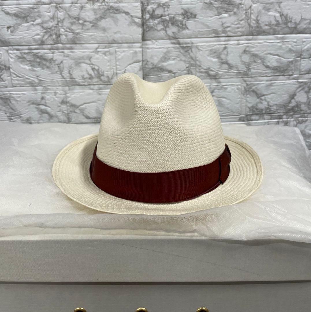 417 送料無料 メンズ イタリア ボルサリーノ パナマ帽