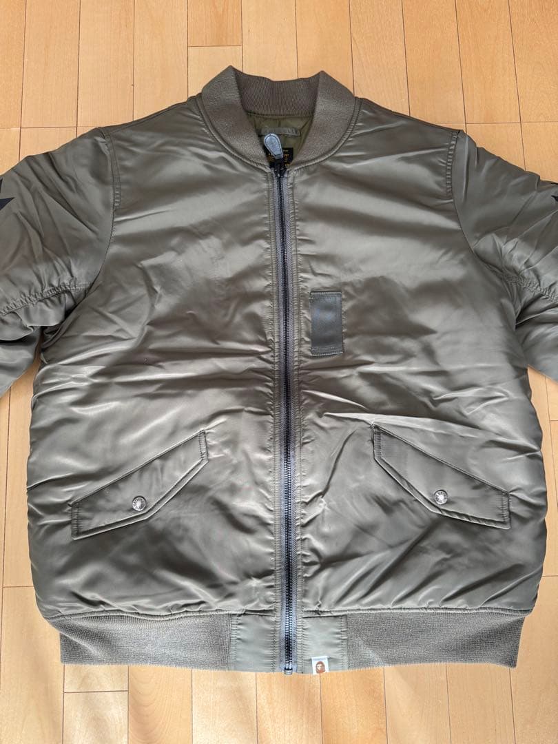 A BATHING APE MA-1 フライトジャケット