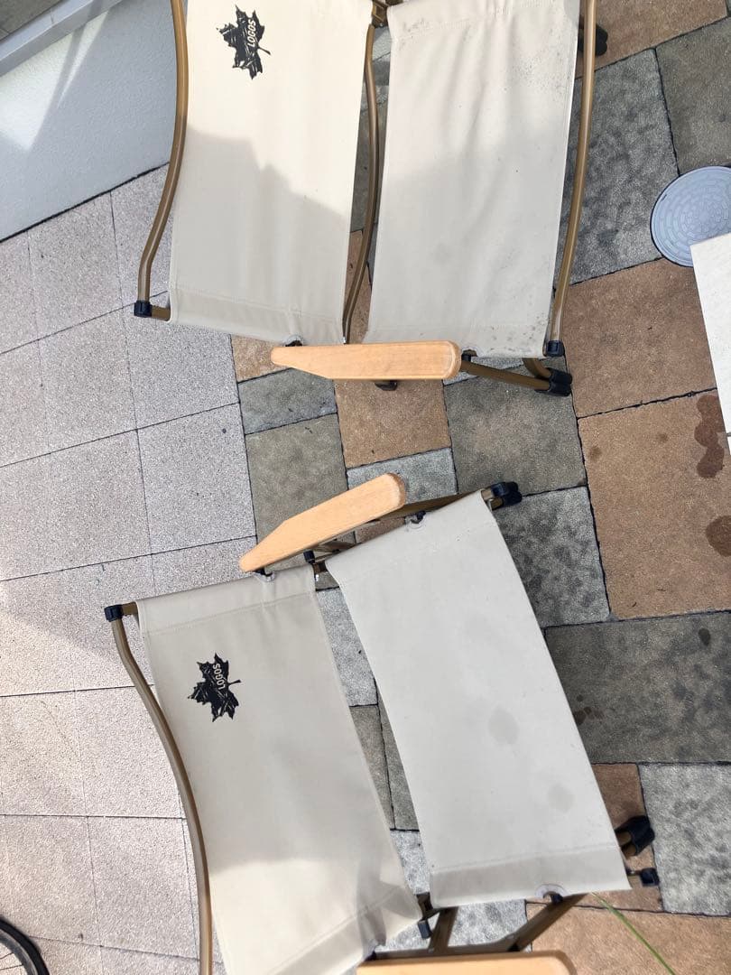 Logos 折りたたみ式アウトドアチェア グレー