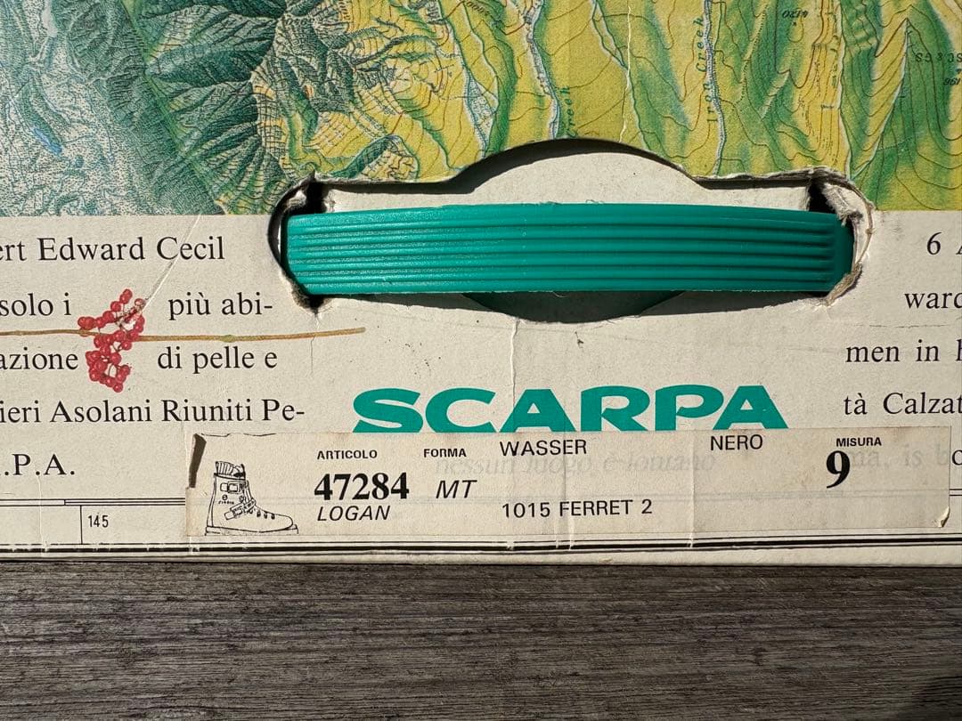 テレマークスキーブーツ　スカルパ　ローガン9