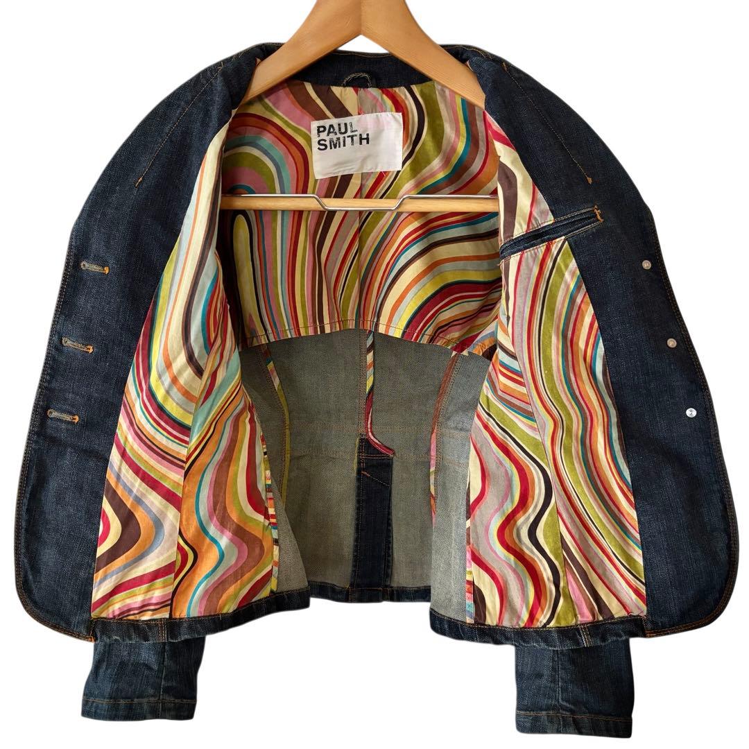 Paul Smith ポールスミス デニムジャケット Gジャン マルチカラー