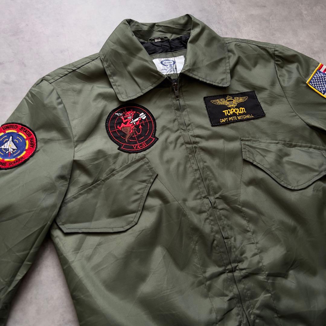 トップガン CWU-36P フライト ジャケット MA-1 映画 ミリタリー