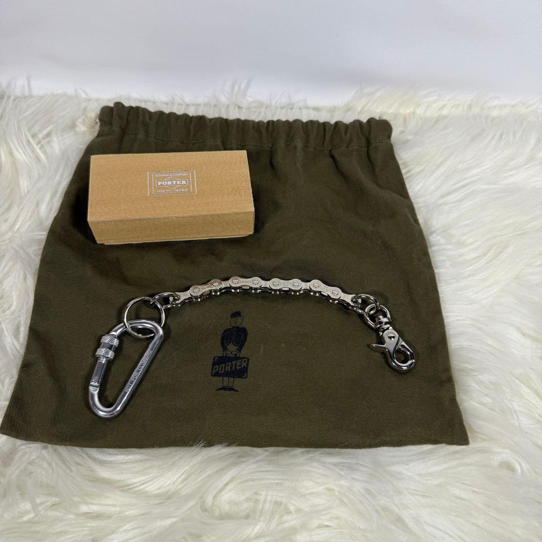 [未使用級] PORTER BICYCLE CHAIN SHORT シルバー