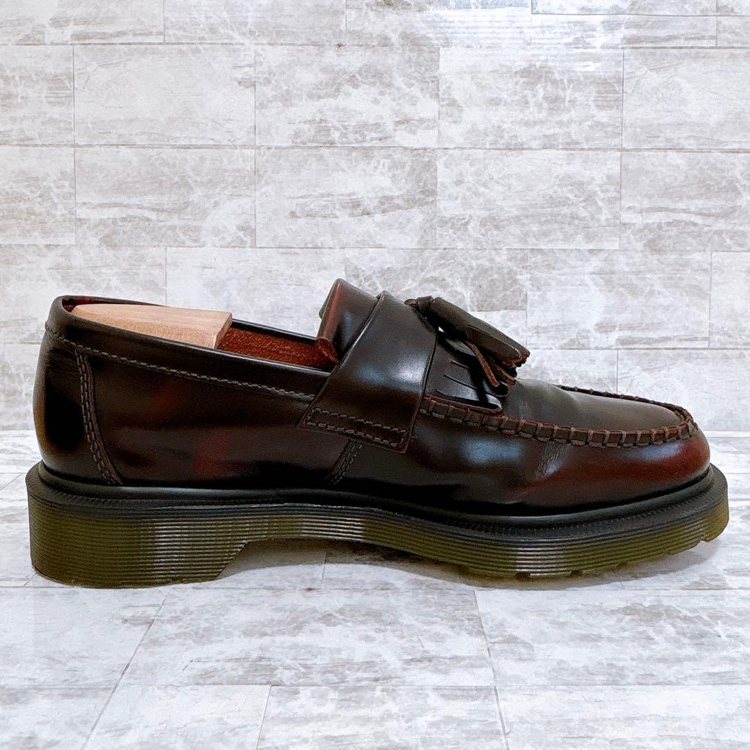 ドクターマーチン エイドリアン タッセルローファー UK6 チェリーレッド