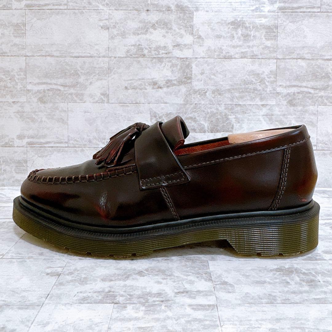 ドクターマーチン エイドリアン タッセルローファー UK6 チェリーレッド