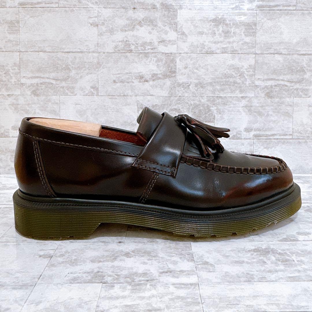 ドクターマーチン エイドリアン タッセルローファー UK6 チェリーレッド