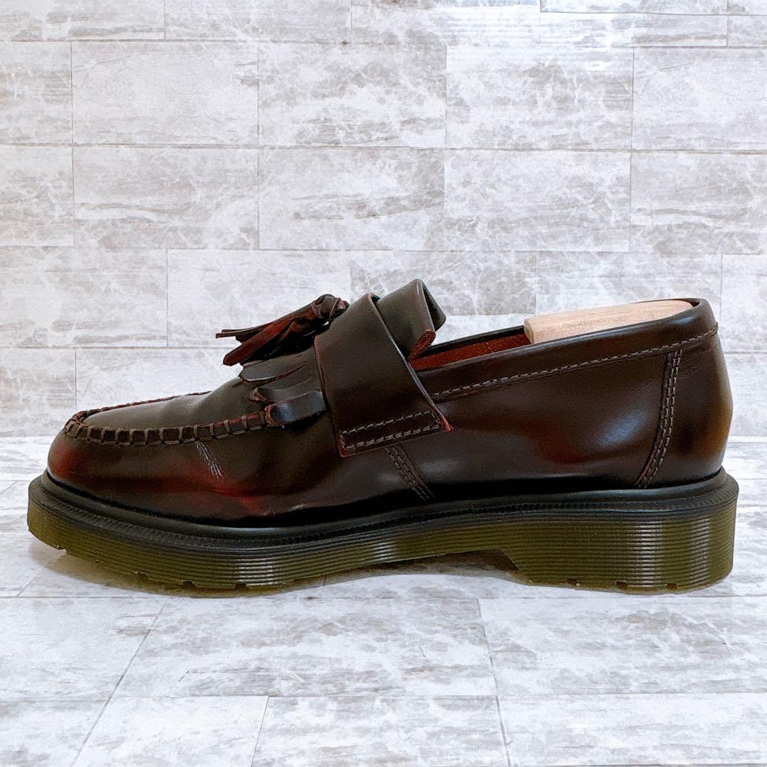 ドクターマーチン エイドリアン タッセルローファー UK6 チェリーレッド