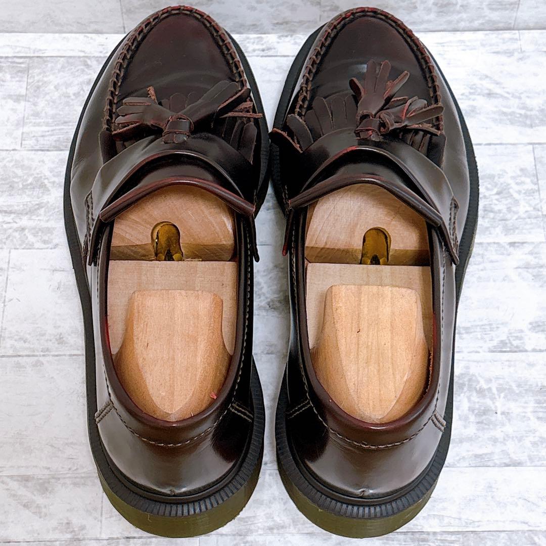 ドクターマーチン エイドリアン タッセルローファー UK6 チェリーレッド