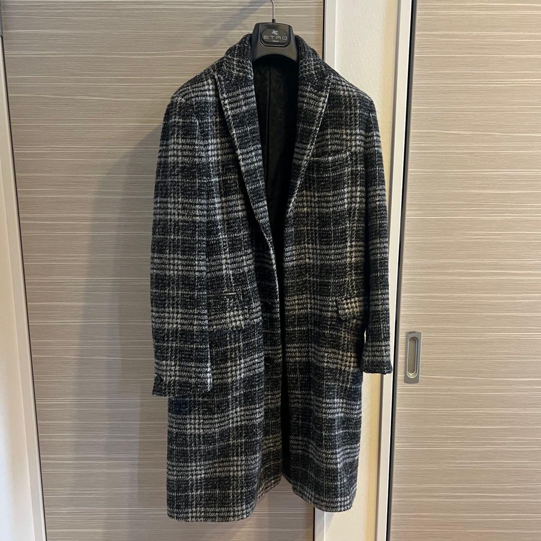 ★2024年超美品★交渉歓迎★5351 homme チェスターコート46