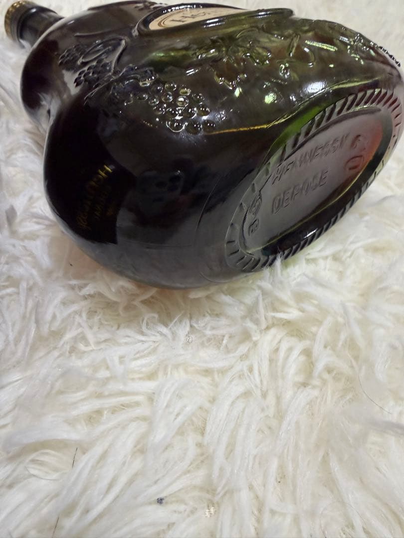 Hennessy X.O. 金キャップ、グリーンボトル