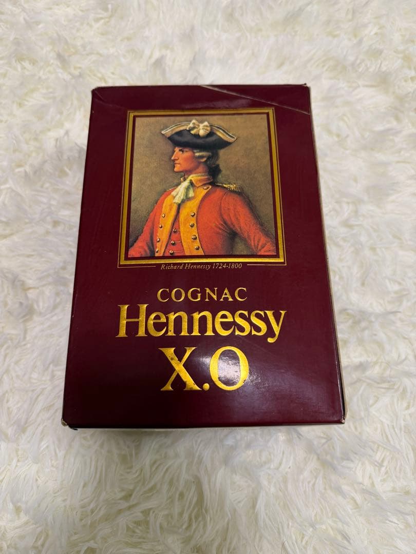 Hennessy X.O. 金キャップ、グリーンボトル