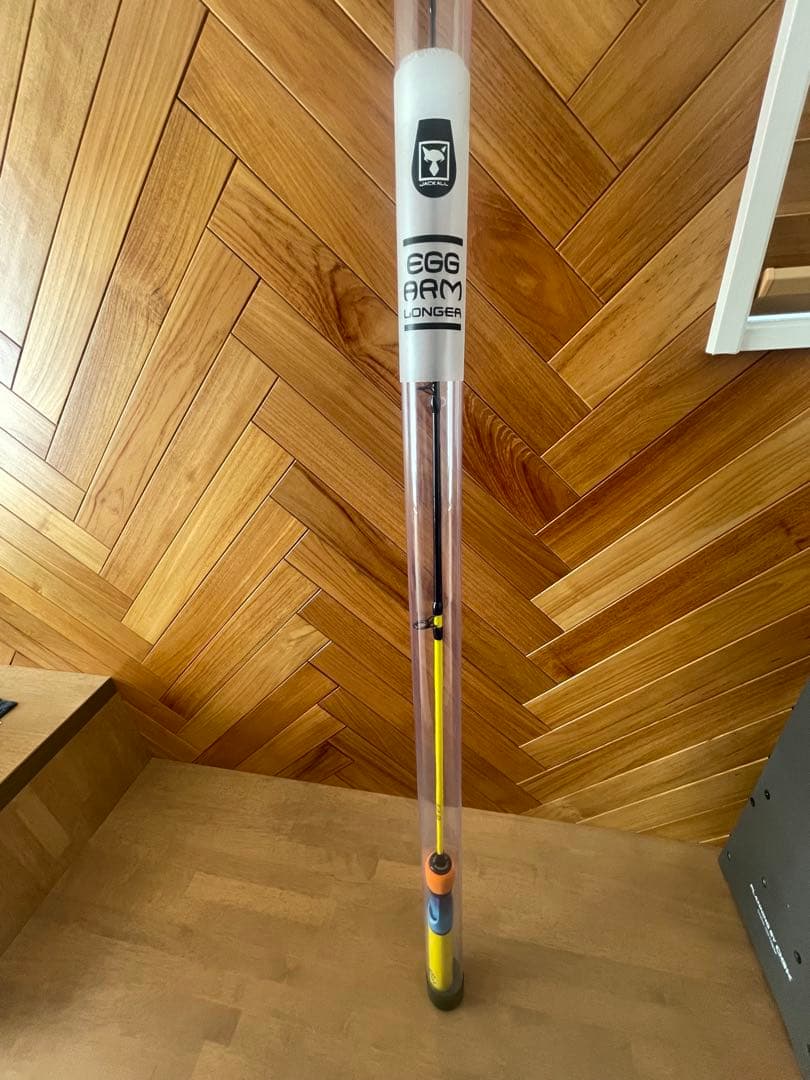 【希少・美品】ジャッカル エッグアーム ロンガー 釣りよかEGG ARM限定