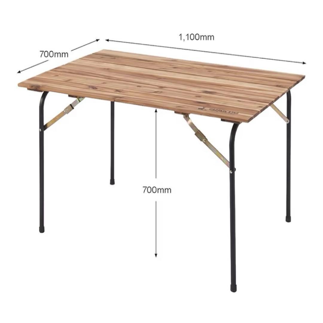 CAPTAIN STAG CS￼クラシックス FD リビングテーブル　折り畳み