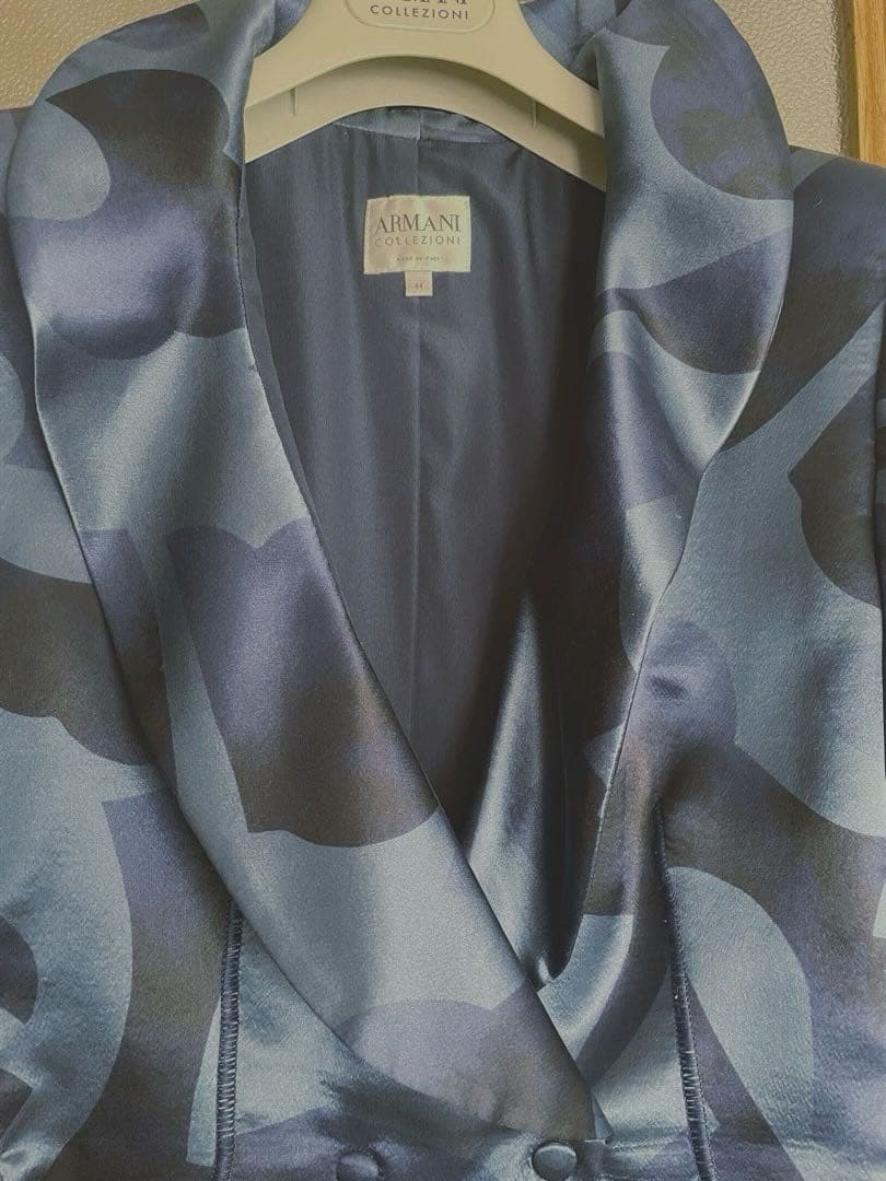 アルマーニ　シルクジャケット44