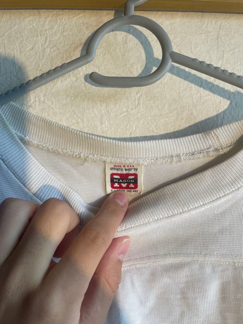 ヴィンテージ　フットボールTシャツ　60’s MASON