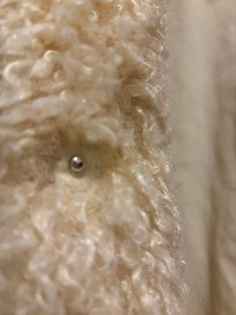 THINK FUR シンクファー エコファーコート ベビーピンク M 暖かい