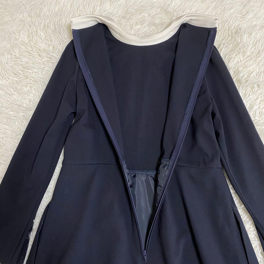 美品✨組曲　フォーマルセットアップ　ワンピース＋ボレロ　紺　160cm 近年