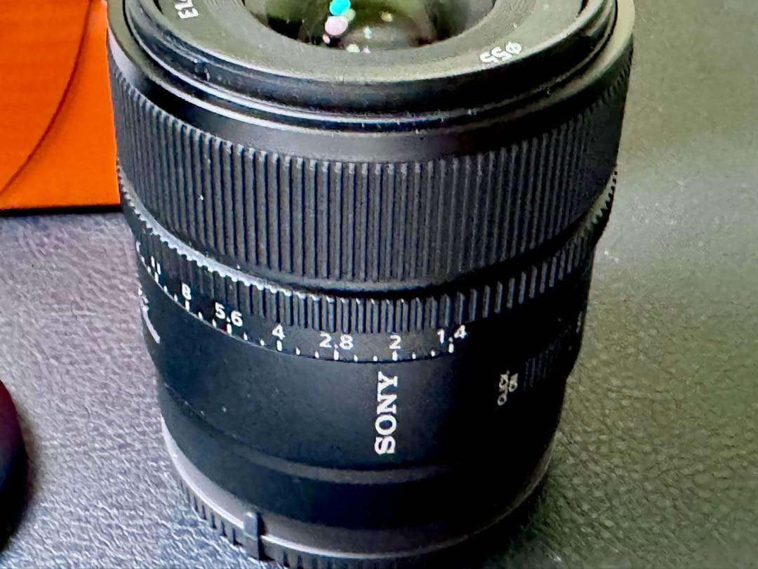 【美品】SONY E 15mm F1.4 広角 単焦点レンズ SEL15F14G