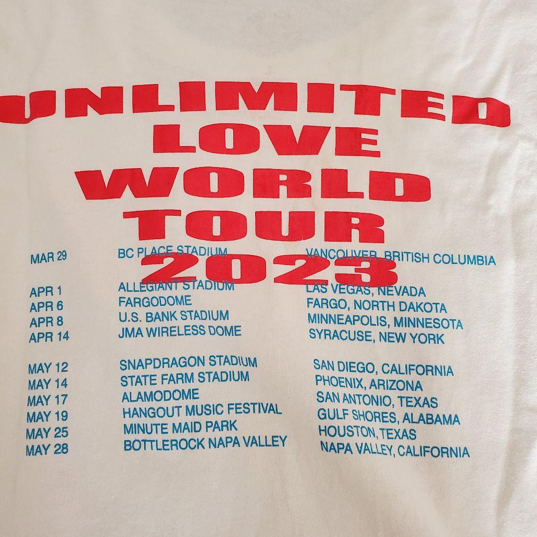 Red Hot Chili Peppers ロンT ワールドツアー2023