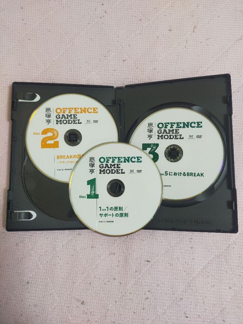 恩塚 亨 Offence Game Model【DVD3枚組】1141-S