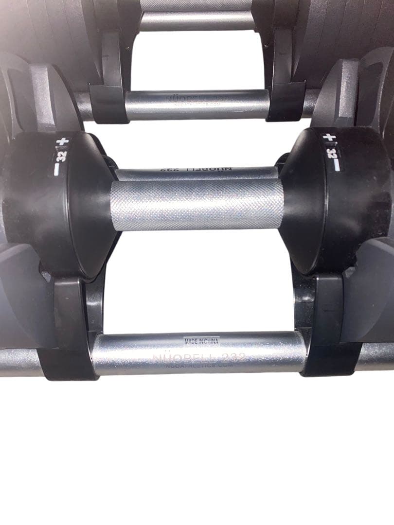 【良品】NUOBELL フレックスベル 32キロ2個、スタンド1/4梱包④