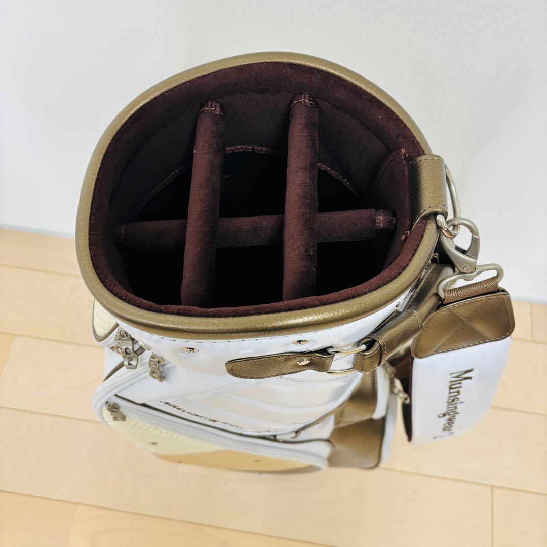 マンシングウェア　レディースキャディバッグ 6分割　送料込み