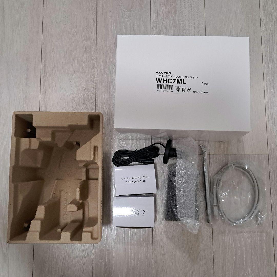 モニター&ワイヤレスHDカメラセットWHC7ML モニターなし