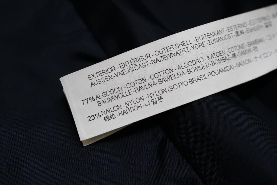 【美品】メンズXL　濃紺　ZARA　ザラ　ファイヤーマンジャケット