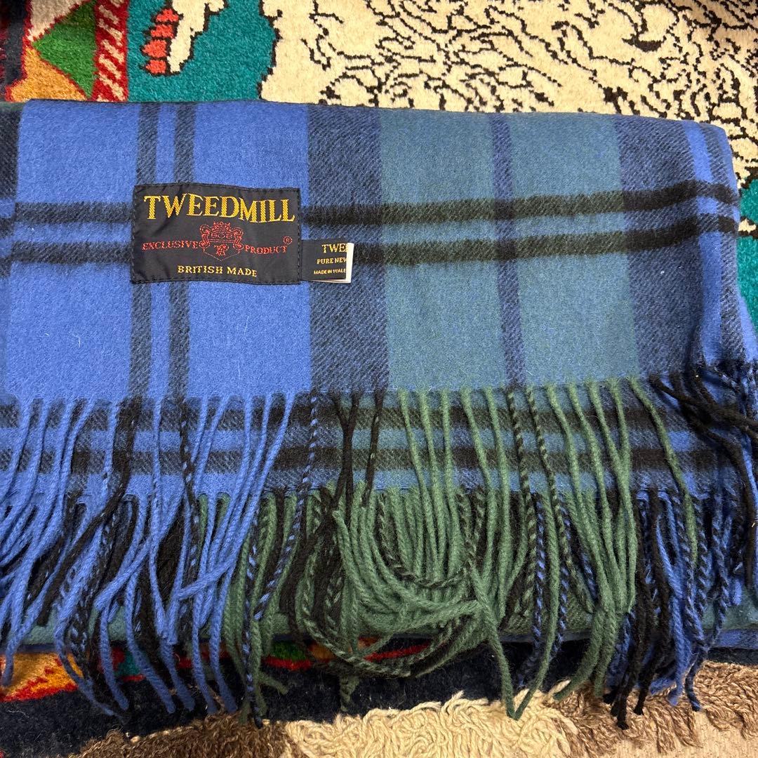 TWEEDMILL チェック　ストール　マフラー