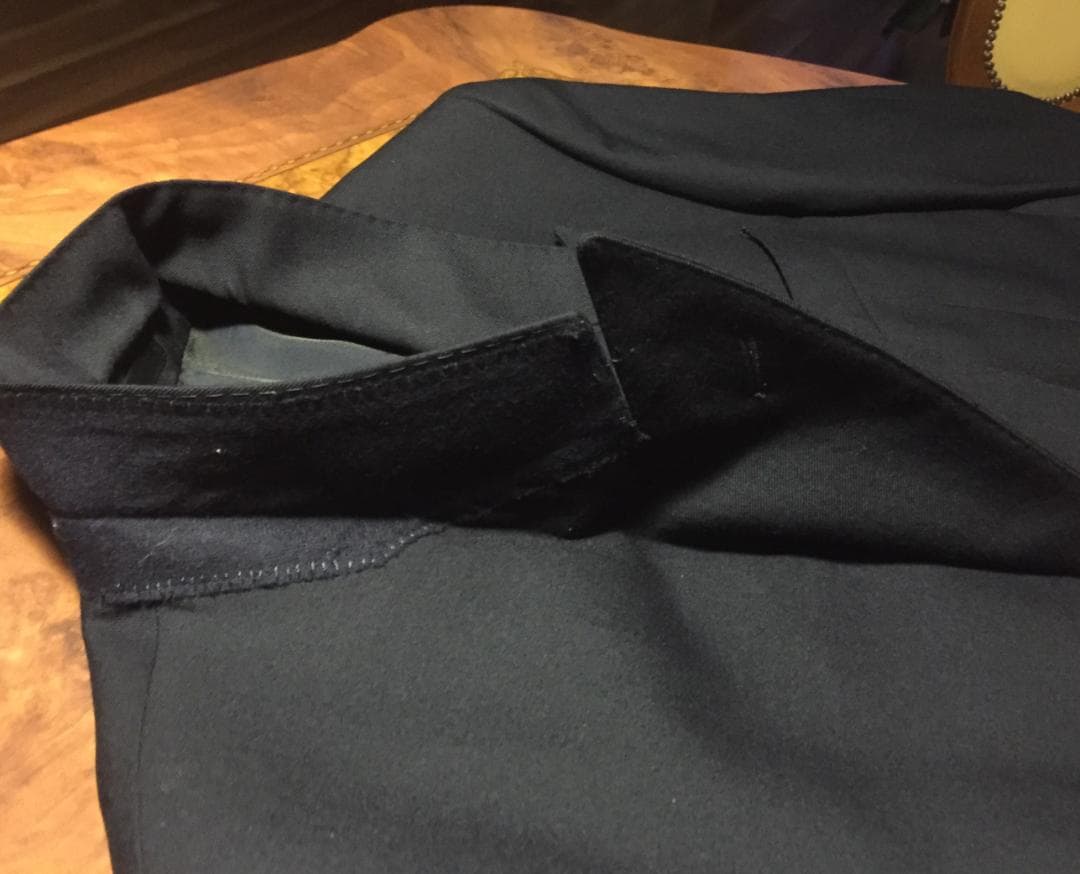 良品 BURBERRY・Wブレザー/テーラードJKT・AB4・金ボタン・紺色