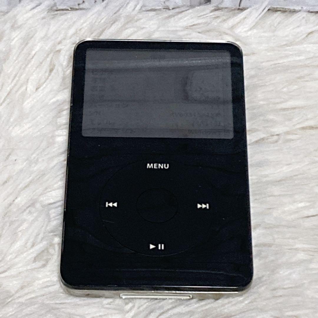 【美品】 Apple iPod アイポッド 30GB MA146J 黒