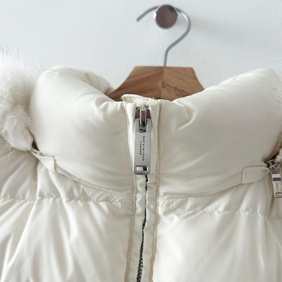 MACKINTOSHLONDON ダウンベスト　ホワイト　40