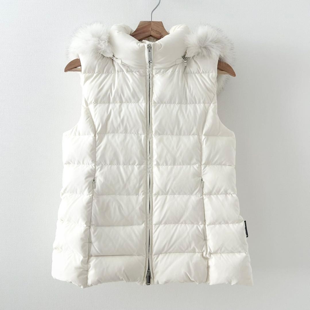 MACKINTOSHLONDON ダウンベスト　ホワイト　40