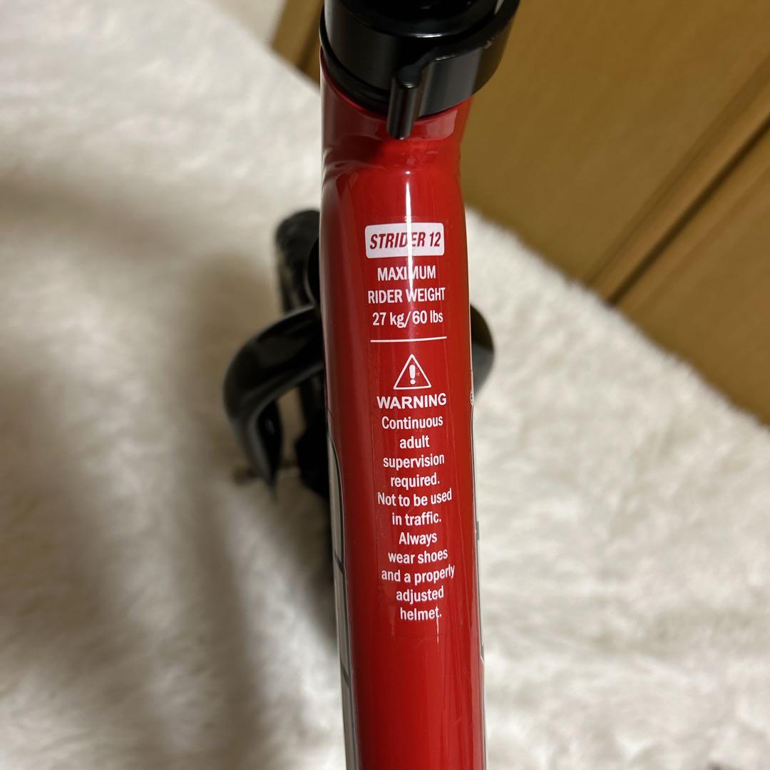 ✨極美品✨ストライダー12インチ レッド 赤色 スポーツモデル 日本正規品