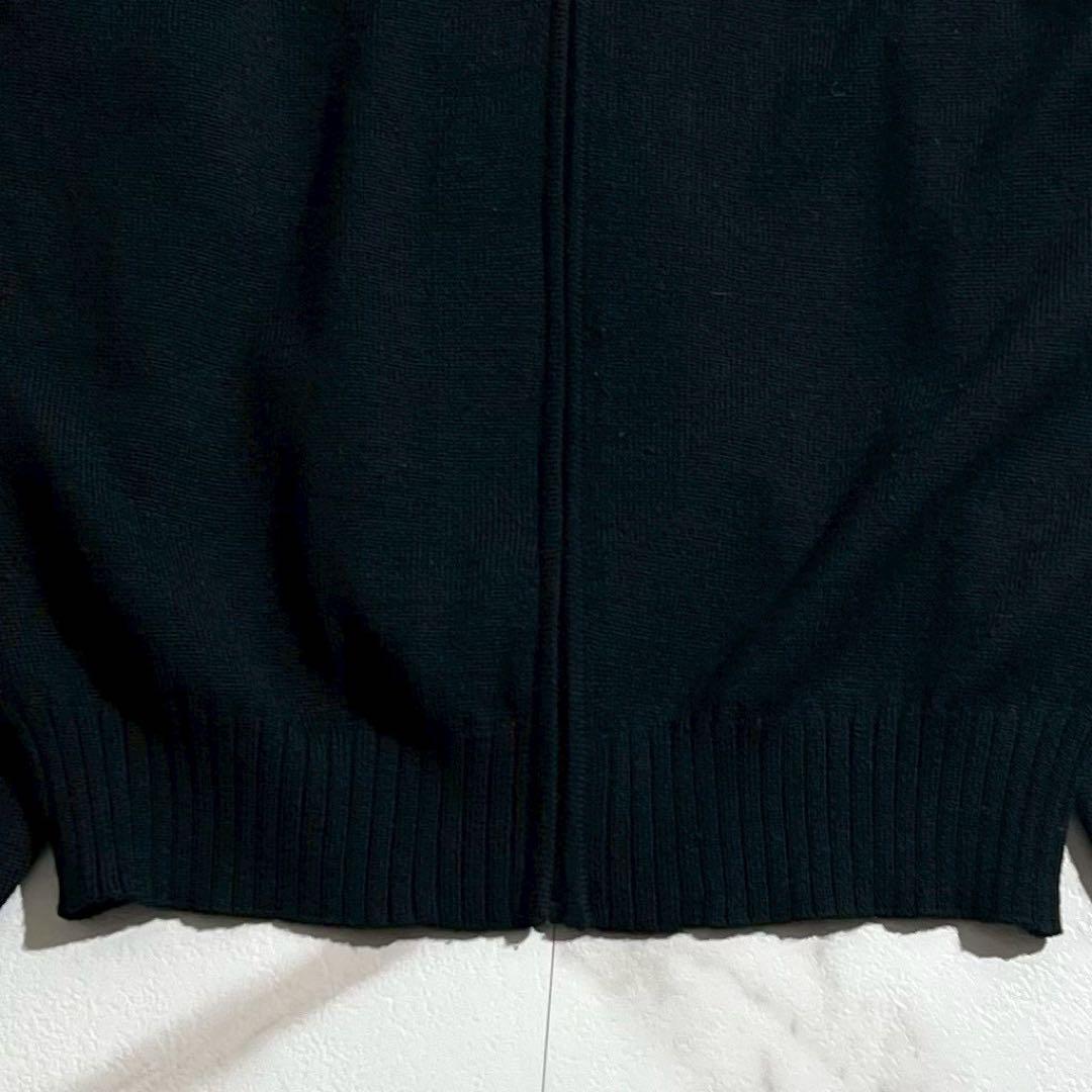 美品✨CELINE セリーヌトリオンフ ロゴ　ジップアップニット ジャケット