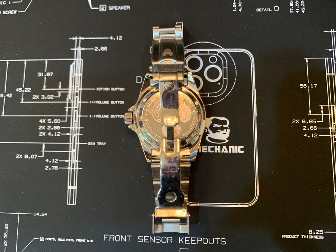 BEAMS×OVER THE STRiPES×ミッキーマウス 腕時計