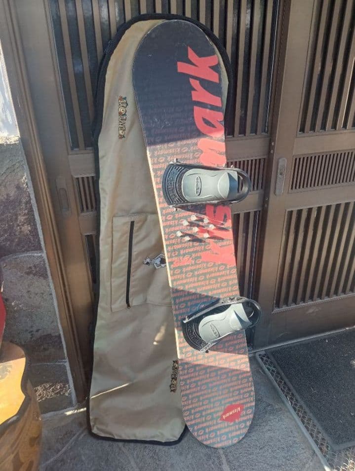 kissmark スノーボードと付属品一式