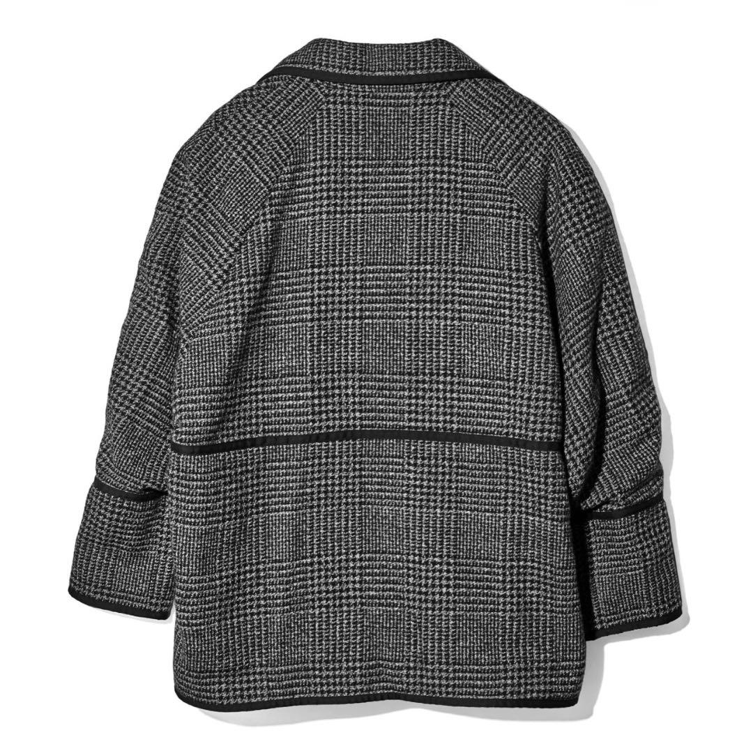 美品　ロージールーチェ TWEED TAILORED JACKET 黒　コート